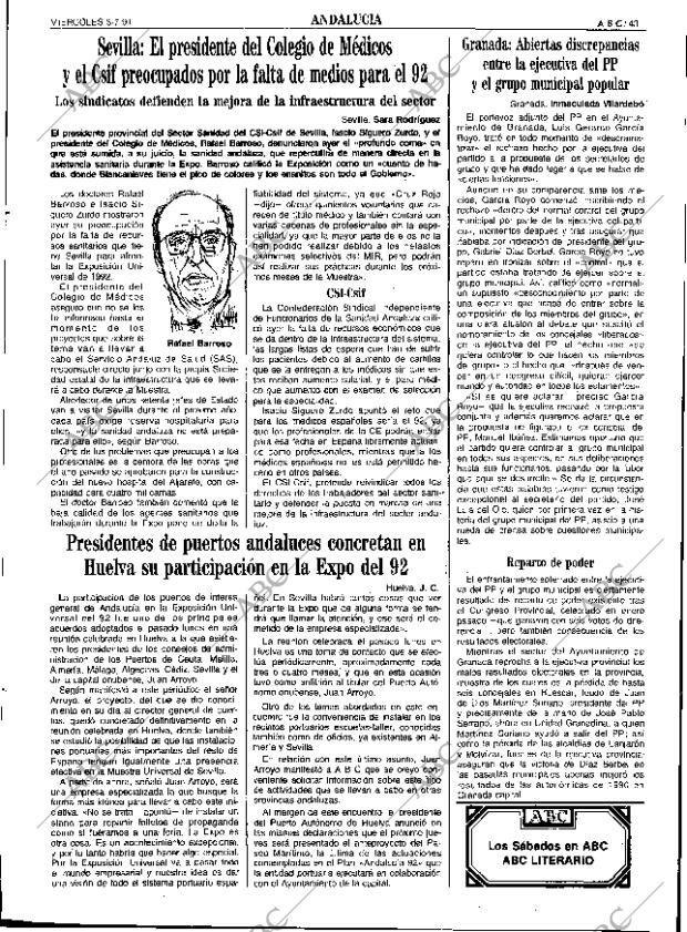 ABC SEVILLA 03-07-1991 página 43