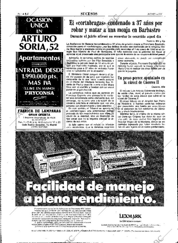 ABC MADRID 04-07-1991 página 64