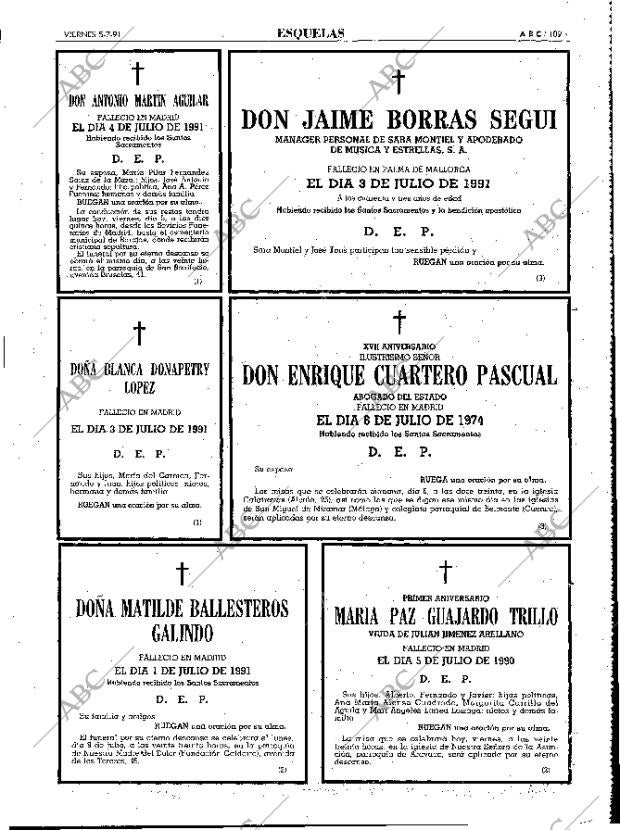 ABC MADRID 05-07-1991 página 109