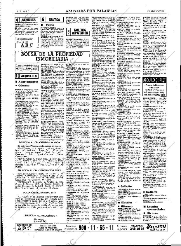 ABC MADRID 05-07-1991 página 112