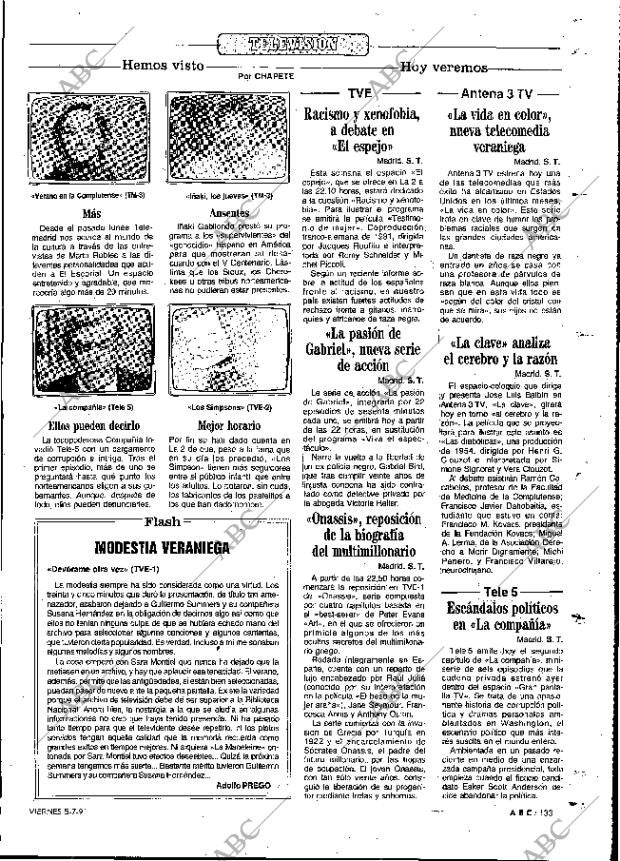 ABC MADRID 05-07-1991 página 133