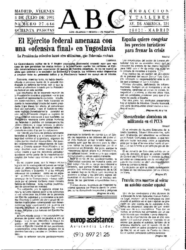 ABC MADRID 05-07-1991 página 19