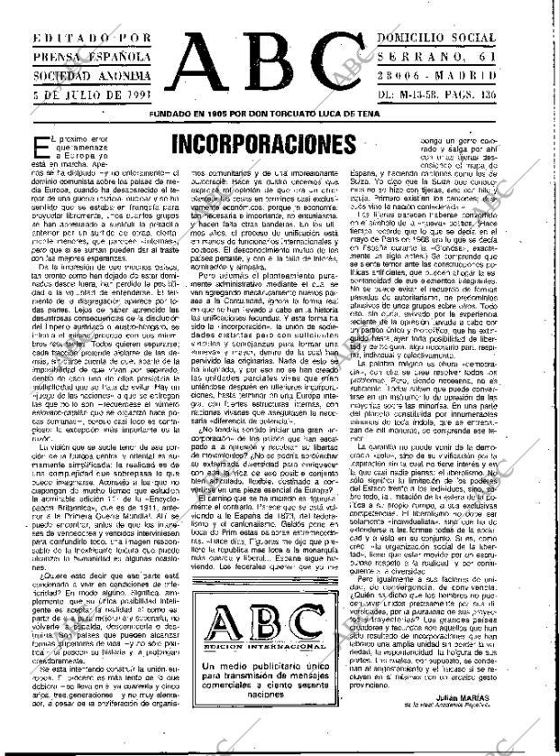 ABC MADRID 05-07-1991 página 3