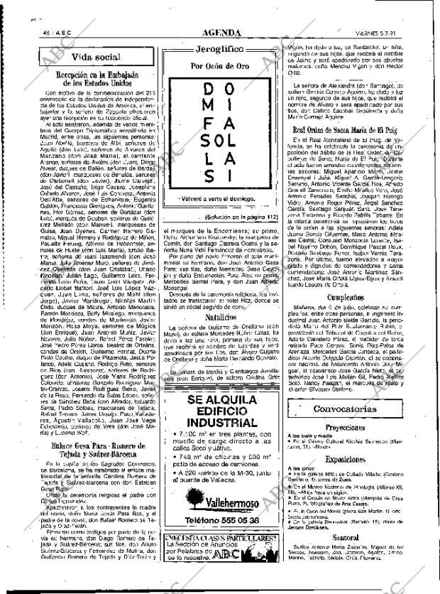 ABC MADRID 05-07-1991 página 48