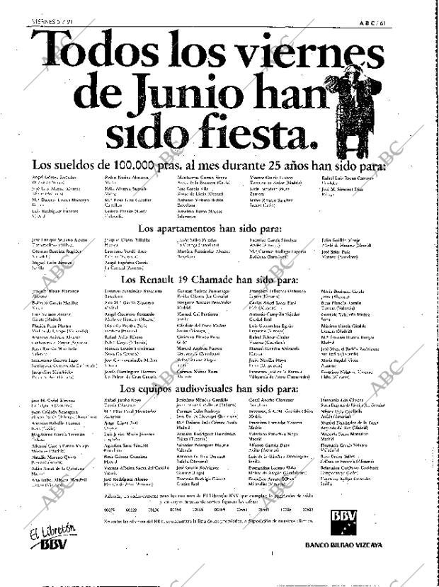 ABC MADRID 05-07-1991 página 61