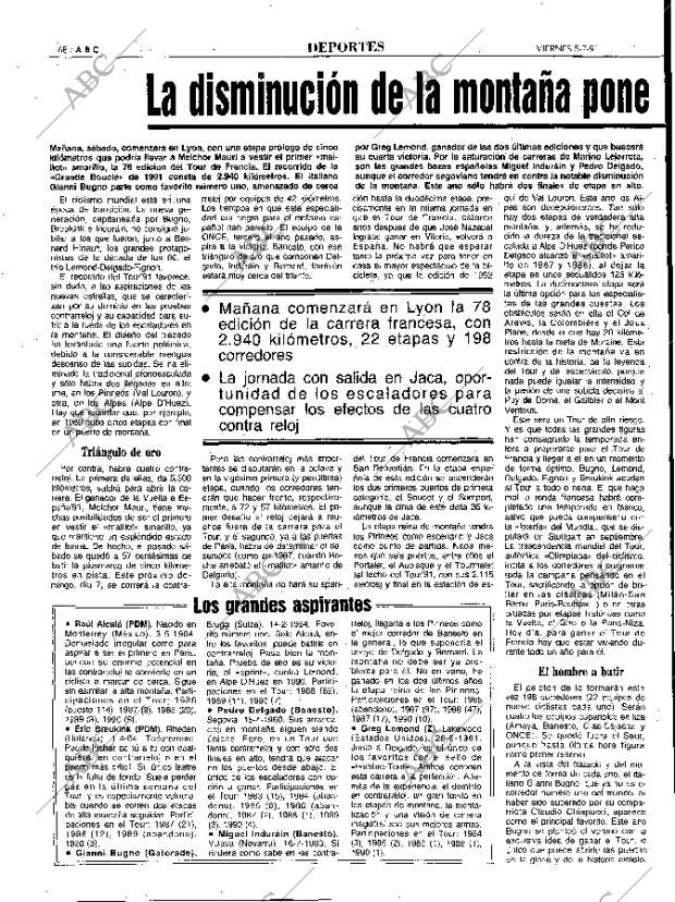 ABC MADRID 05-07-1991 página 68