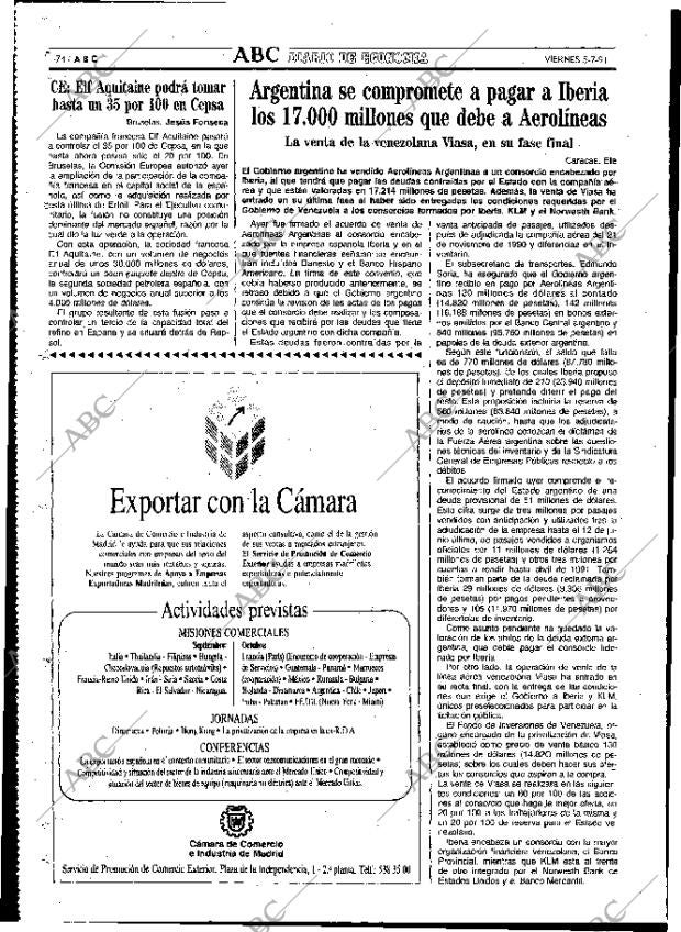 ABC MADRID 05-07-1991 página 74