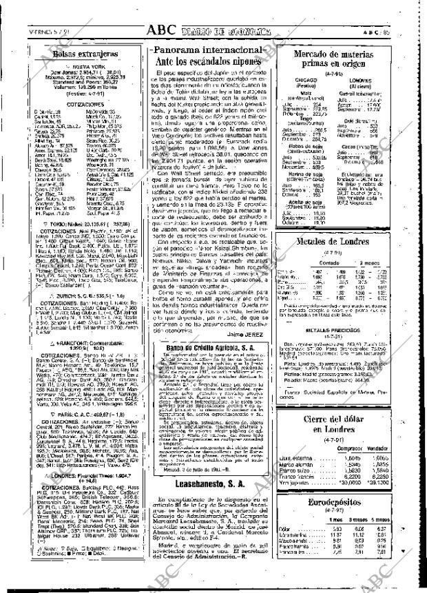 ABC MADRID 05-07-1991 página 85