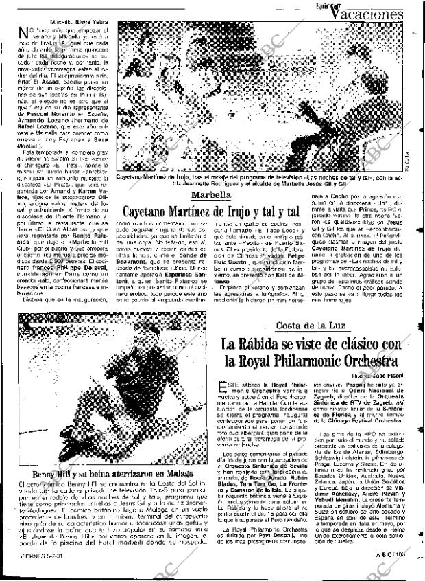 ABC SEVILLA 05-07-1991 página 103