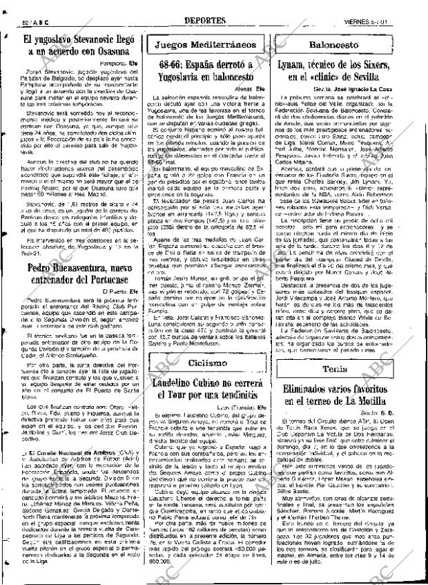 ABC SEVILLA 05-07-1991 página 82