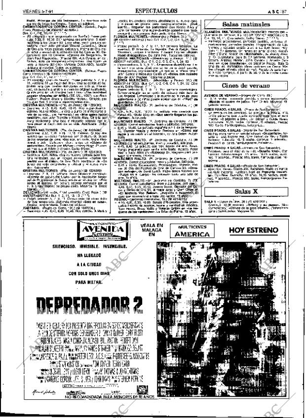 ABC SEVILLA 05-07-1991 página 87