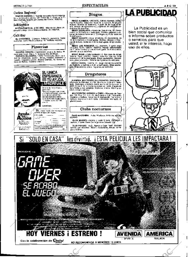 ABC SEVILLA 05-07-1991 página 89