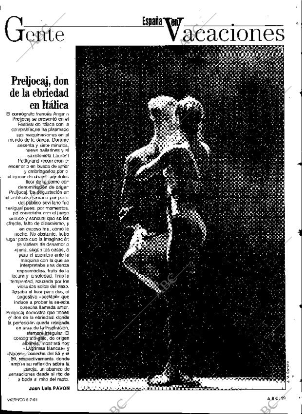 ABC SEVILLA 05-07-1991 página 99