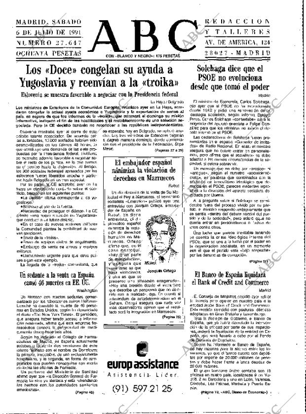 ABC MADRID 06-07-1991 página 13