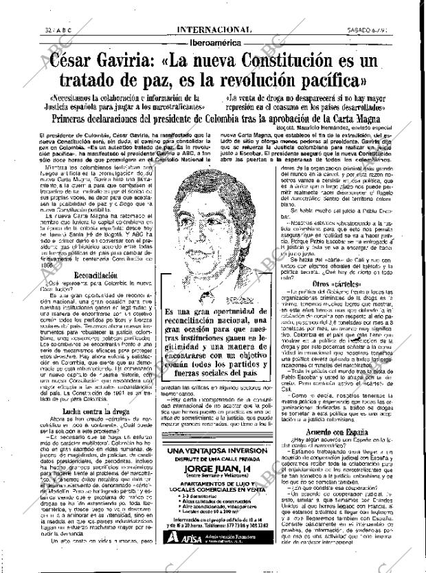 ABC MADRID 06-07-1991 página 32