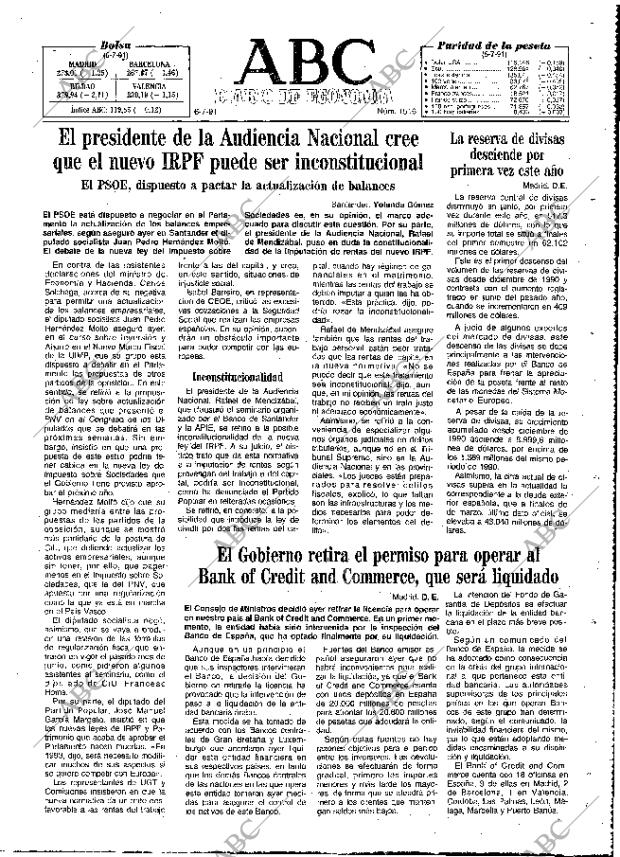 ABC MADRID 06-07-1991 página 73