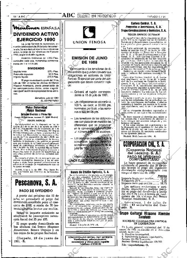 ABC MADRID 06-07-1991 página 84