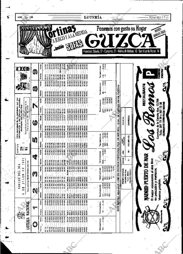 ABC MADRID 07-07-1991 página 108