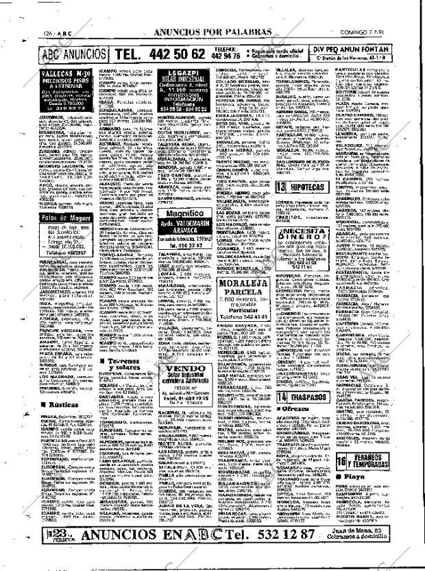 ABC MADRID 07-07-1991 página 126