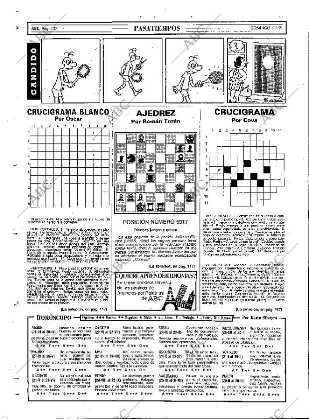 ABC MADRID 07-07-1991 página 132