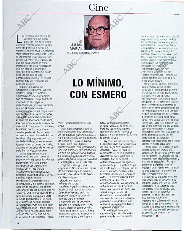 BLANCO Y NEGRO MADRID 07-07-1991 página 10