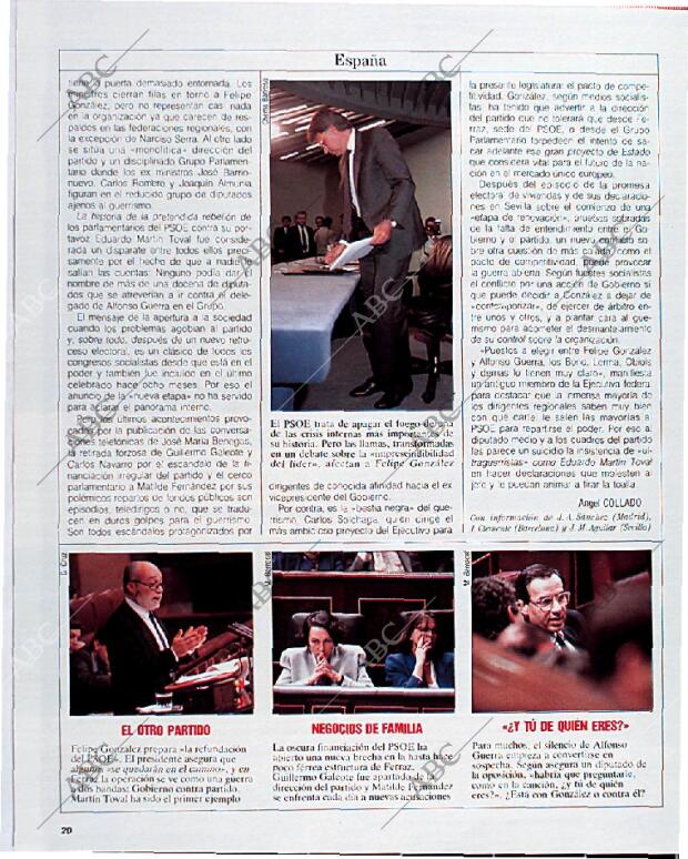 BLANCO Y NEGRO MADRID 07-07-1991 página 20
