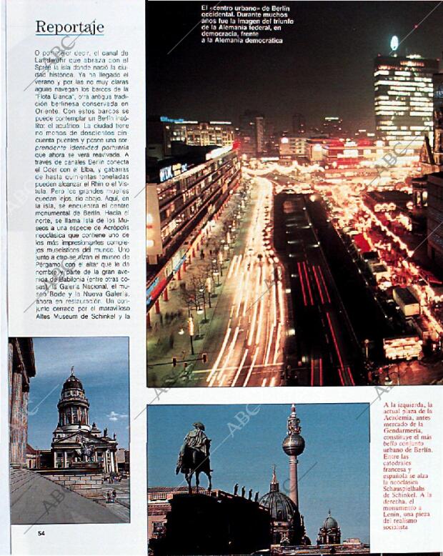 BLANCO Y NEGRO MADRID 07-07-1991 página 54