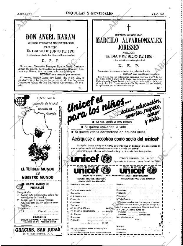 ABC MADRID 08-07-1991 página 107