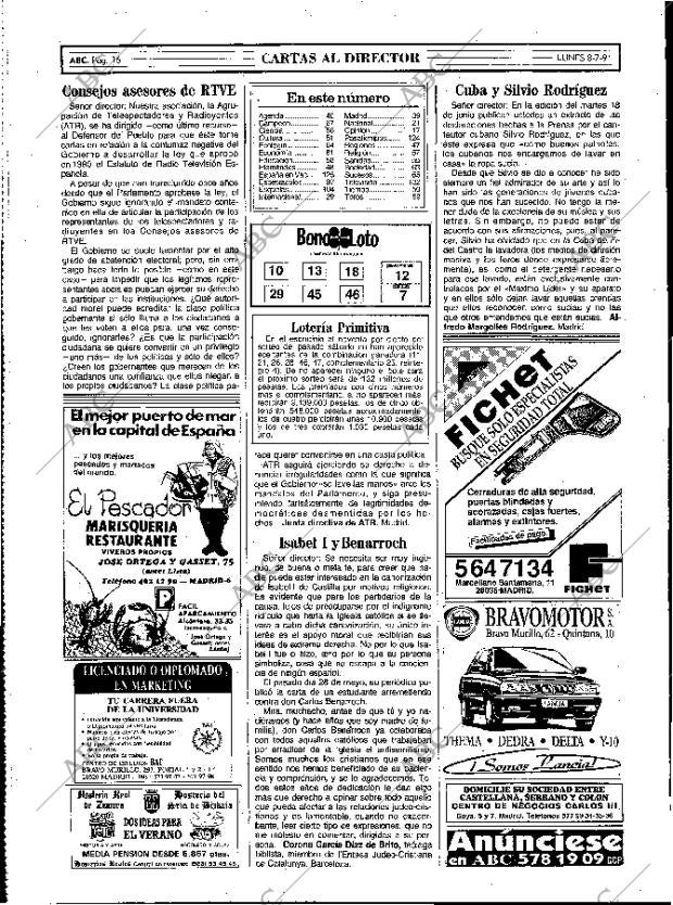 ABC MADRID 08-07-1991 página 16
