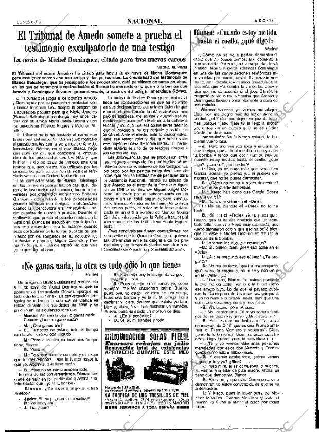 ABC MADRID 08-07-1991 página 23