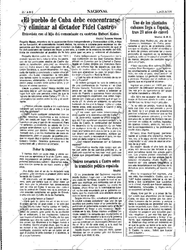 ABC MADRID 08-07-1991 página 26