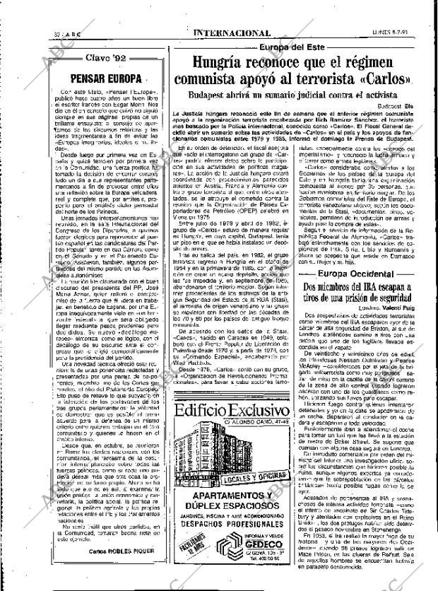 ABC MADRID 08-07-1991 página 32