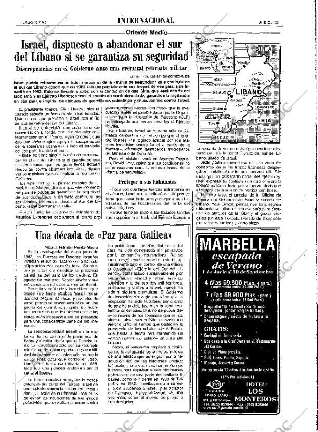 ABC MADRID 08-07-1991 página 33