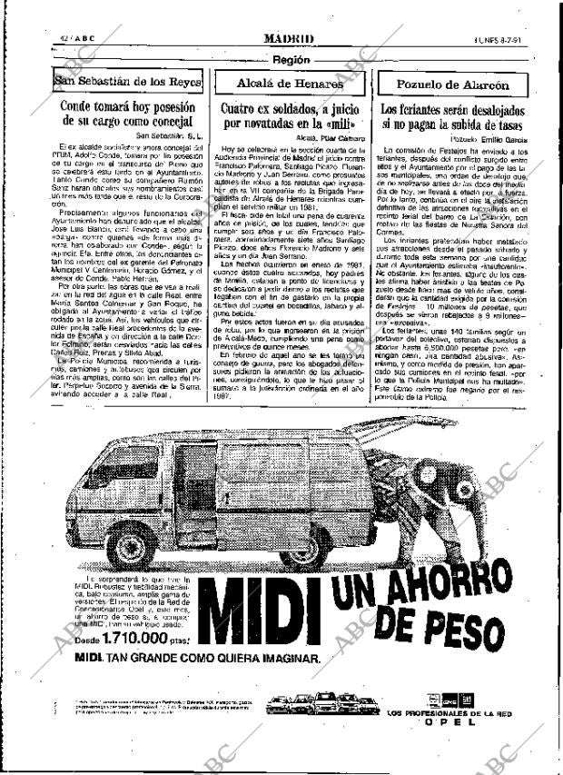 ABC MADRID 08-07-1991 página 42