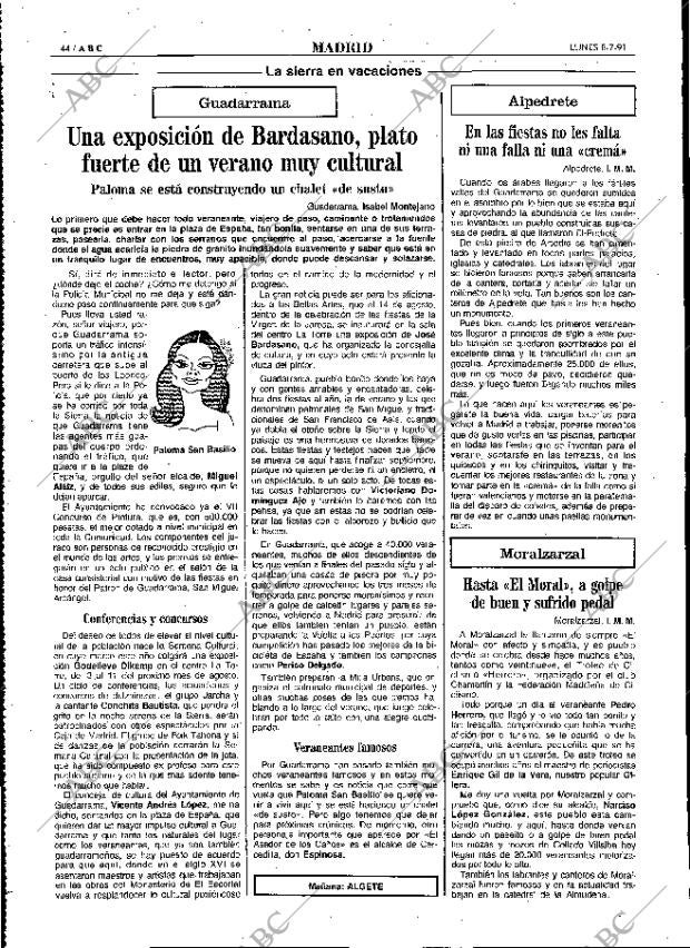 ABC MADRID 08-07-1991 página 44