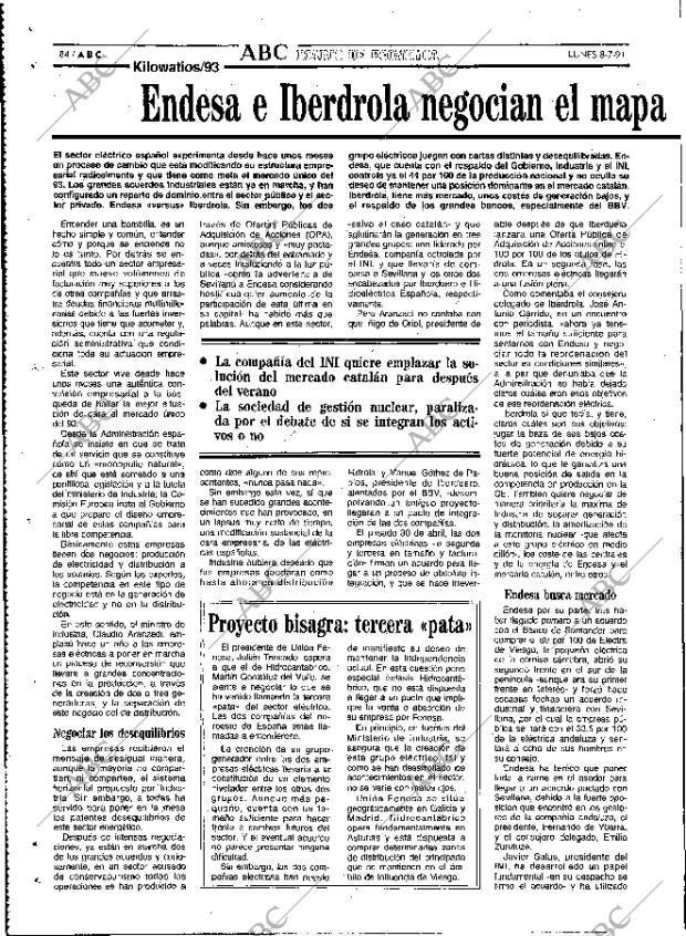ABC MADRID 08-07-1991 página 84