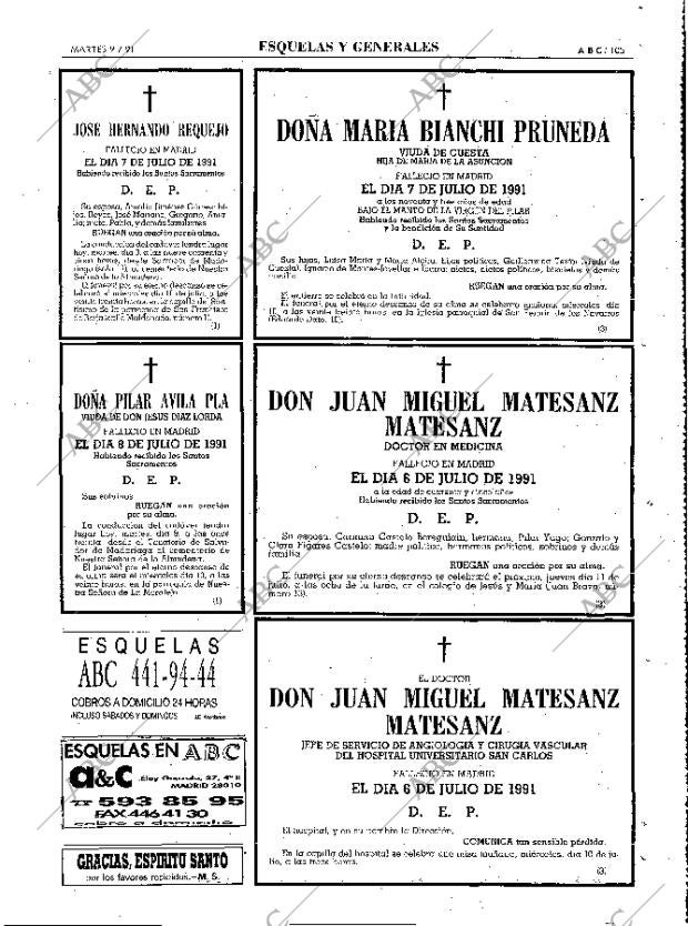 ABC MADRID 09-07-1991 página 105