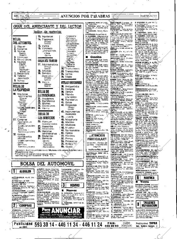 ABC MADRID 09-07-1991 página 106
