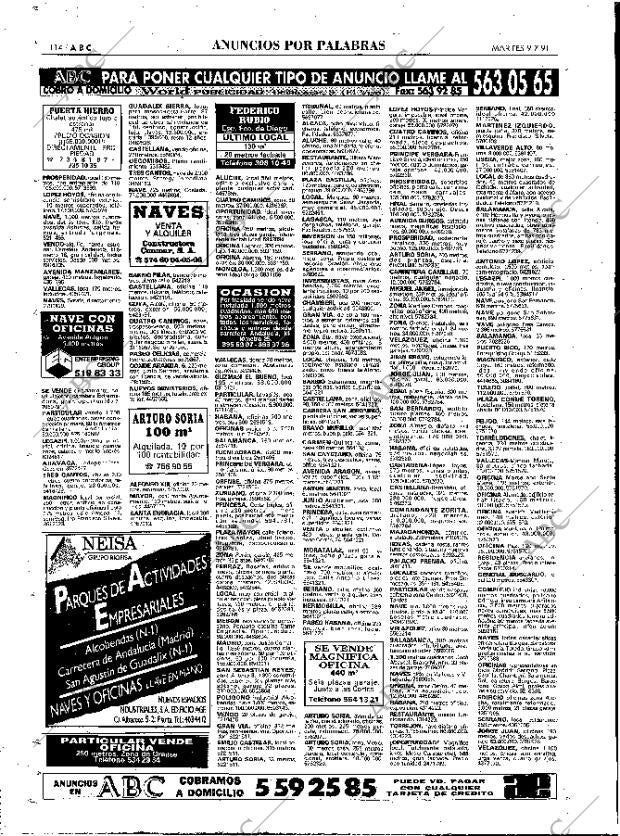 ABC MADRID 09-07-1991 página 114