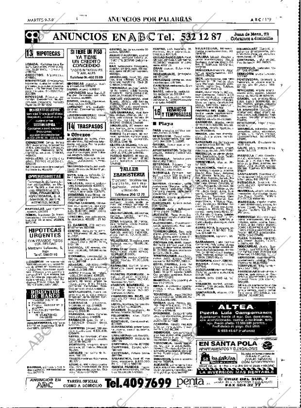 ABC MADRID 09-07-1991 página 119