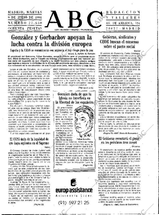 ABC MADRID 09-07-1991 página 15