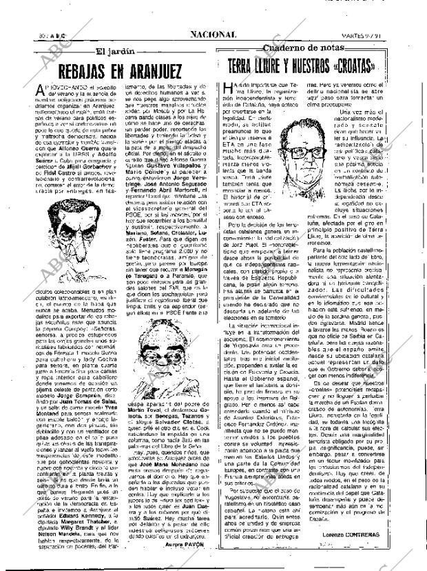 ABC MADRID 09-07-1991 página 30