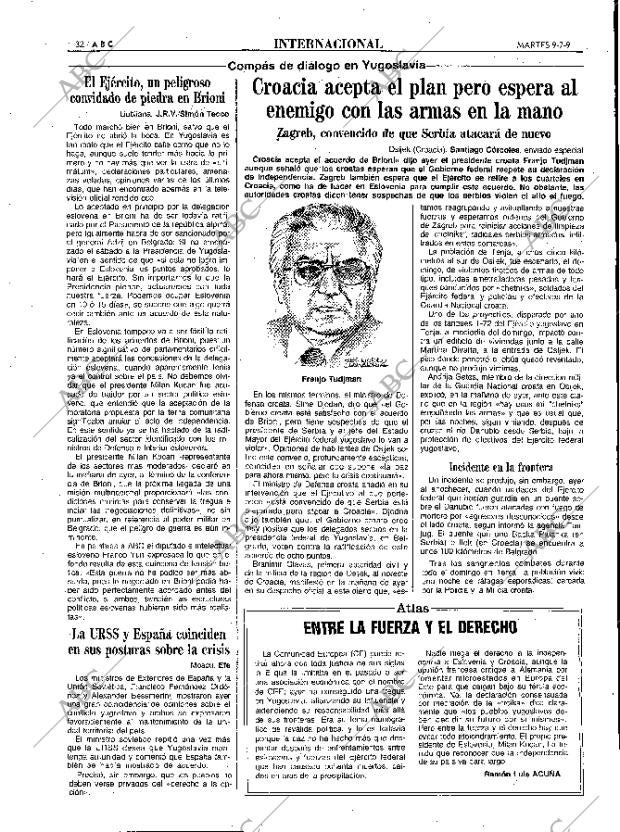 ABC MADRID 09-07-1991 página 32