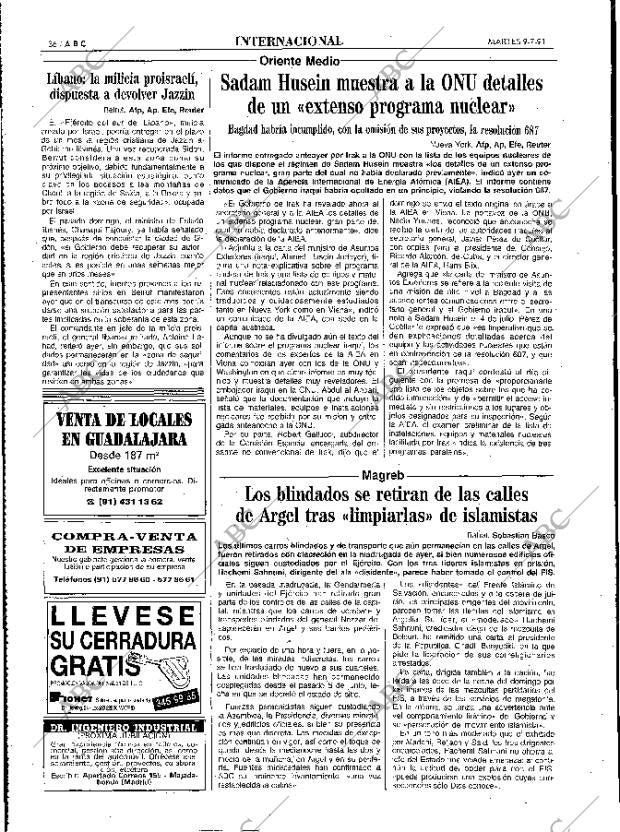 ABC MADRID 09-07-1991 página 36