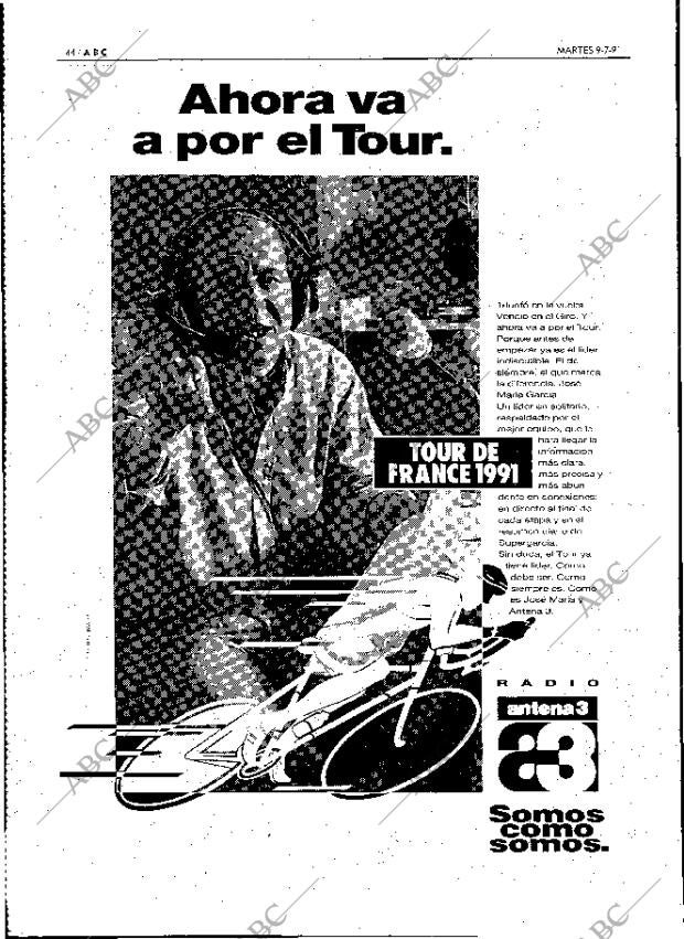 ABC MADRID 09-07-1991 página 44