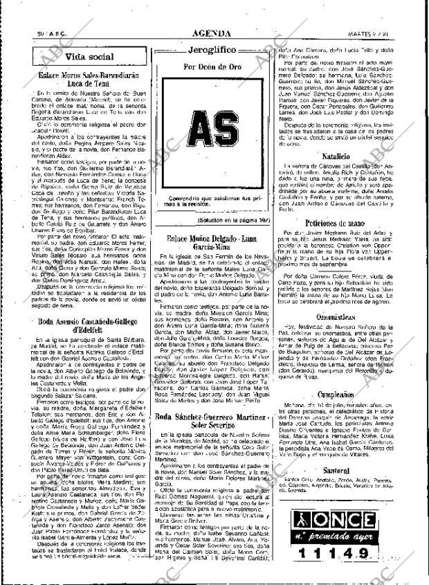 ABC MADRID 09-07-1991 página 50
