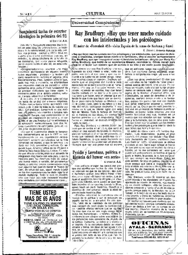 ABC MADRID 09-07-1991 página 56