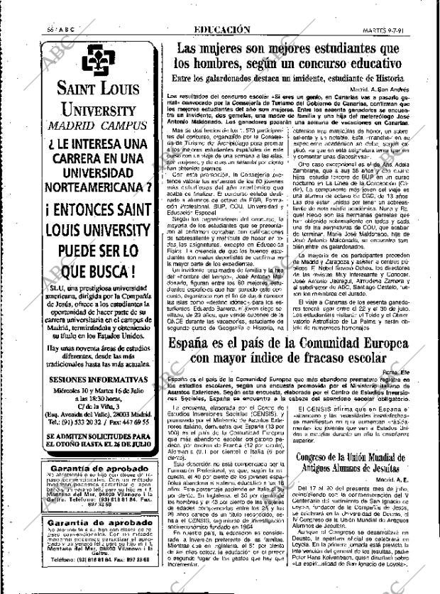 ABC MADRID 09-07-1991 página 66