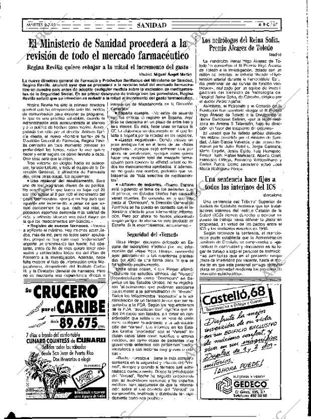 ABC MADRID 09-07-1991 página 67