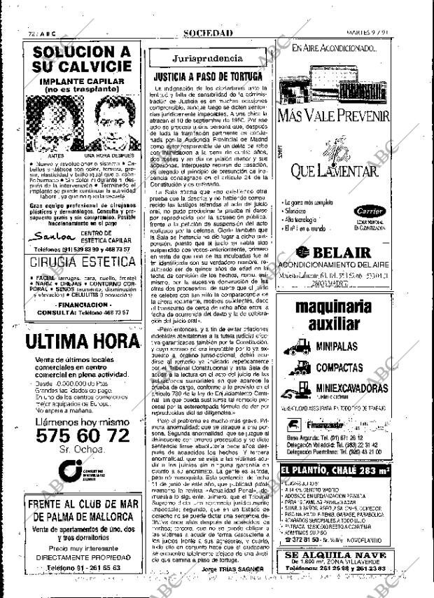 ABC MADRID 09-07-1991 página 72